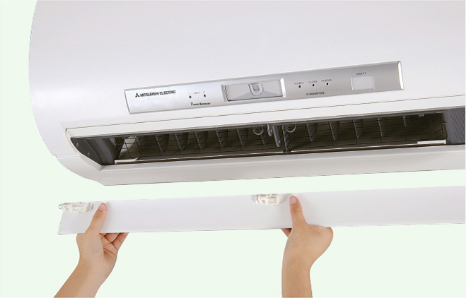 Cách vệ sinh bộ lọc máy lạnh Mitsubishi Electric