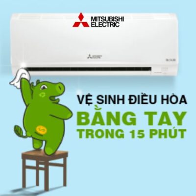 Cách vệ sinh máy lạnh Mitsubishi Electric tại nhà