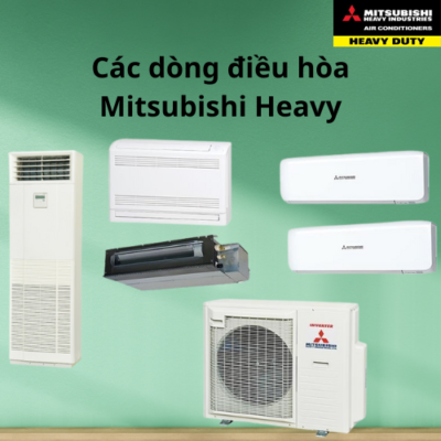 Các dòng máy lạnh Mitsubishi Heavy