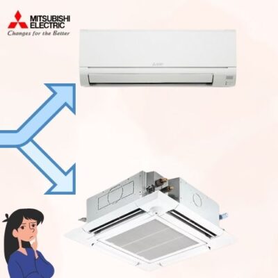 Sự khác biệt giữa máy lạnh Mitsubishi Electric dân dụng & công nghiệp