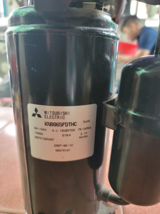 Linh kiện thay thế: Block máy lạnh nội địa Nhật Mitsubishi Electric 1HP gas R410A