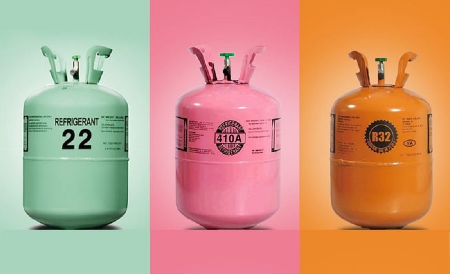 Dịch vụ bơm gas máy lạnh Mitsubishi - Các loại gas cho máy lạnh