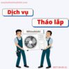 Dịch vụ tháo lắp máy lạnh Mitsubishi