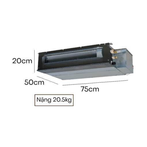 Dàn lạnh giấu trần Multi Mitsubishi Heavy 1.5HP SRR35ZSS-W - Ảnh 4