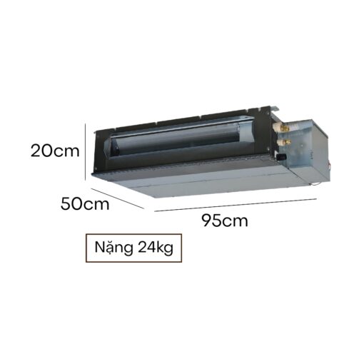 Dàn lạnh giấu trần Multi Mitsubishi Heavy 2HP SRR50ZSS-W - Ảnh 4