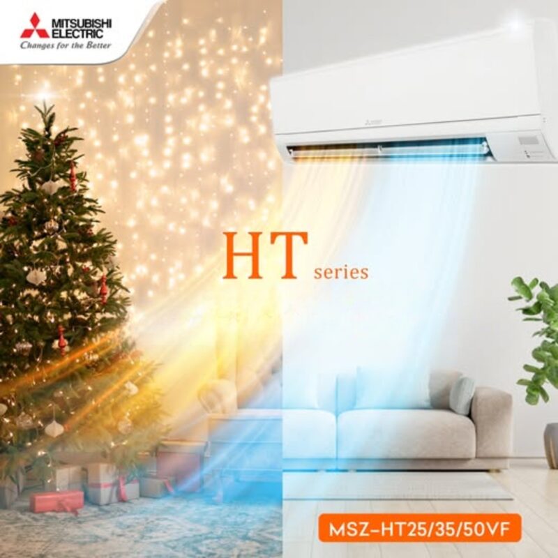 Giới thiệu dòng điều hòa 2 chiều Mitsubishi Electric HT Series – Model 2023