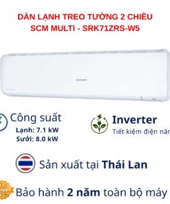 Alternative view of Dàn lạnh Multi Mitsubishi Heavy SRK71ZRS-W5 3HP 2 chiều